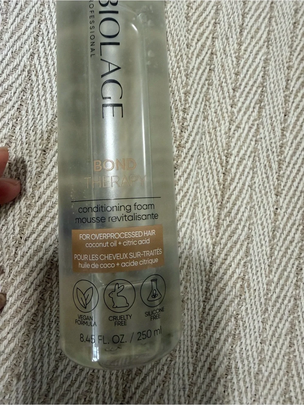 Bond Therapy Conditioning Foam - Clear